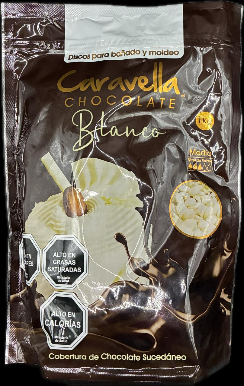 CHOCOLATE BLANCO CARAVELLA 1 KG