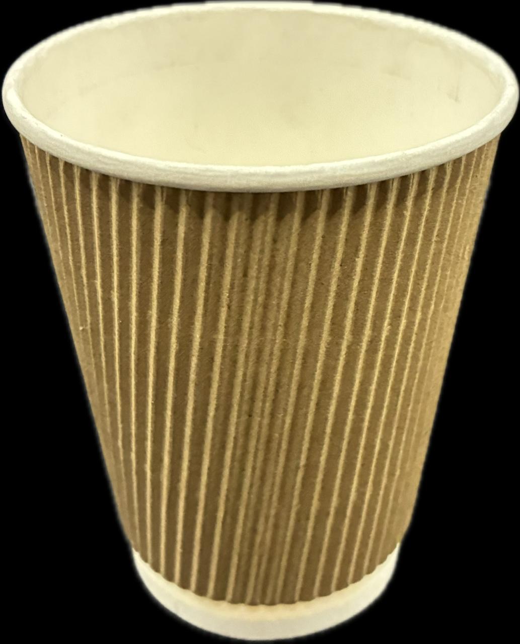 VASO KRAFT CORRUGADO 8 OZ (25 un.)