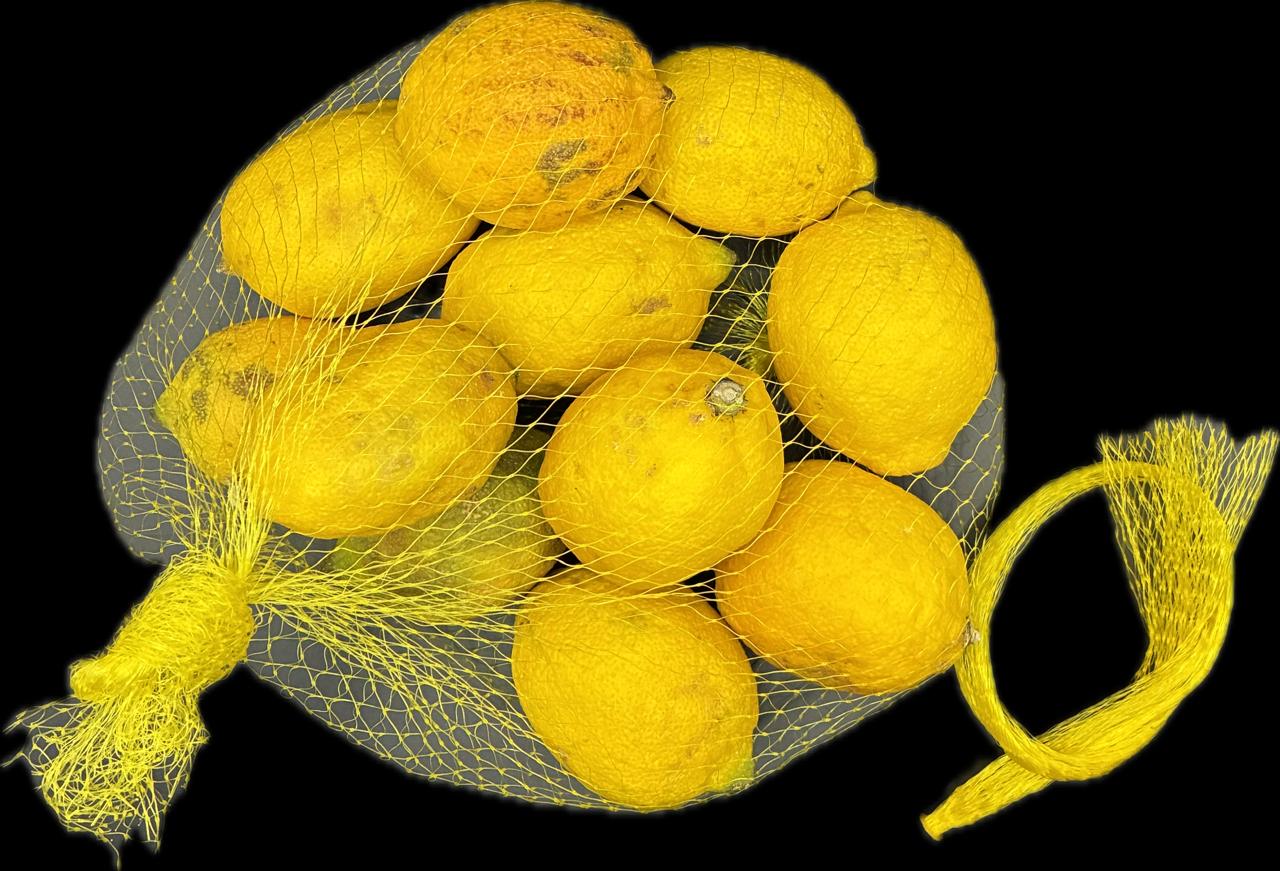 MALLA AMARILLA 1 KG 50 UN.