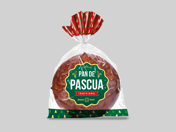 BOLSA PAN DE PASCUA 1 KG (10 Un.) (