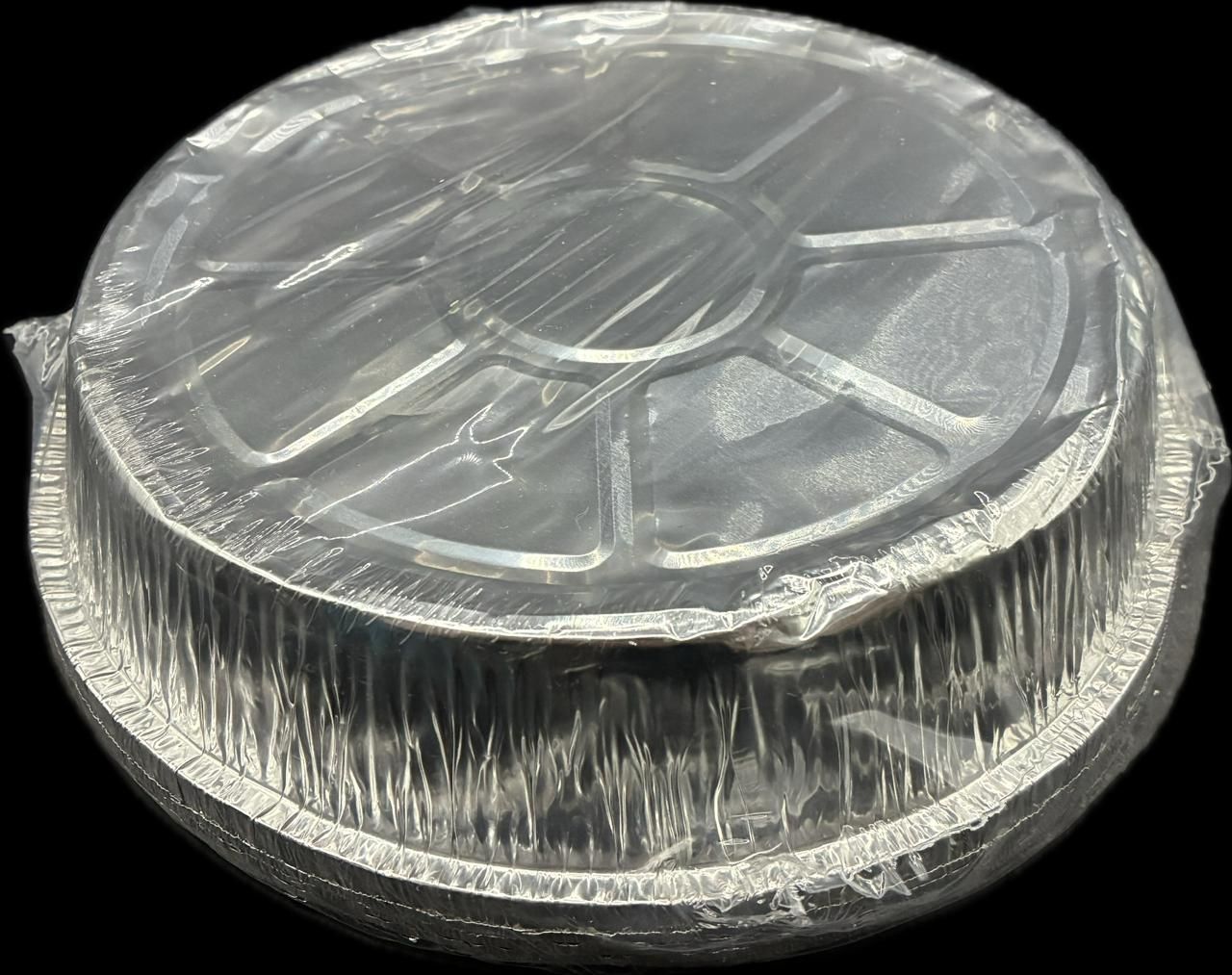 BANDEJA REDONDA DE ALUMINIO 22CM