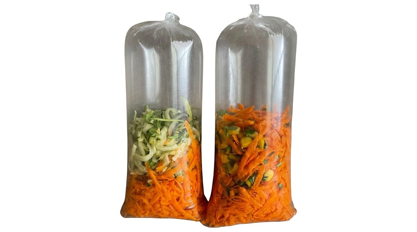 BOLSA PARA ENSALADA 10X25 100 UN.
