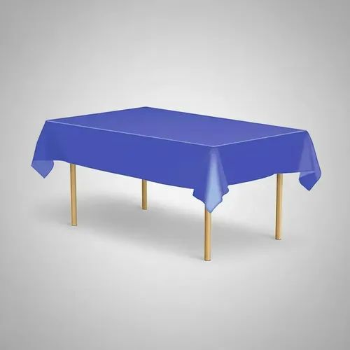 MANTEL PLASTICO AZUL 137*185 58303