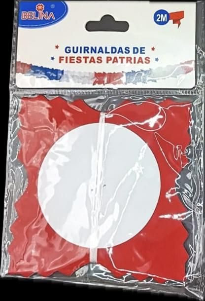 GUIRNALDA DE FIESTAS PATRIAS 2MTS