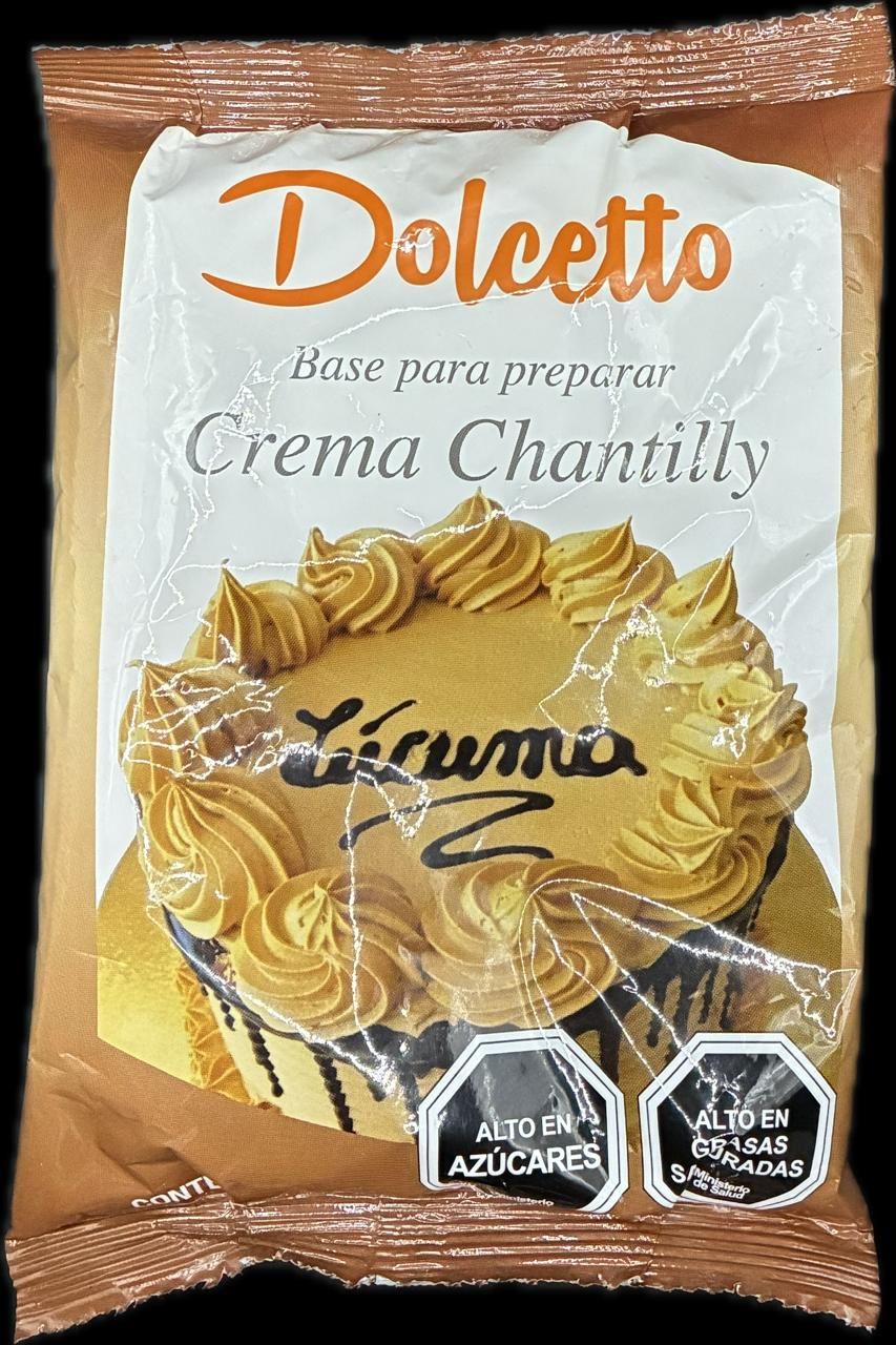 CREMA CHANTILLY LUCUMA 400 GR