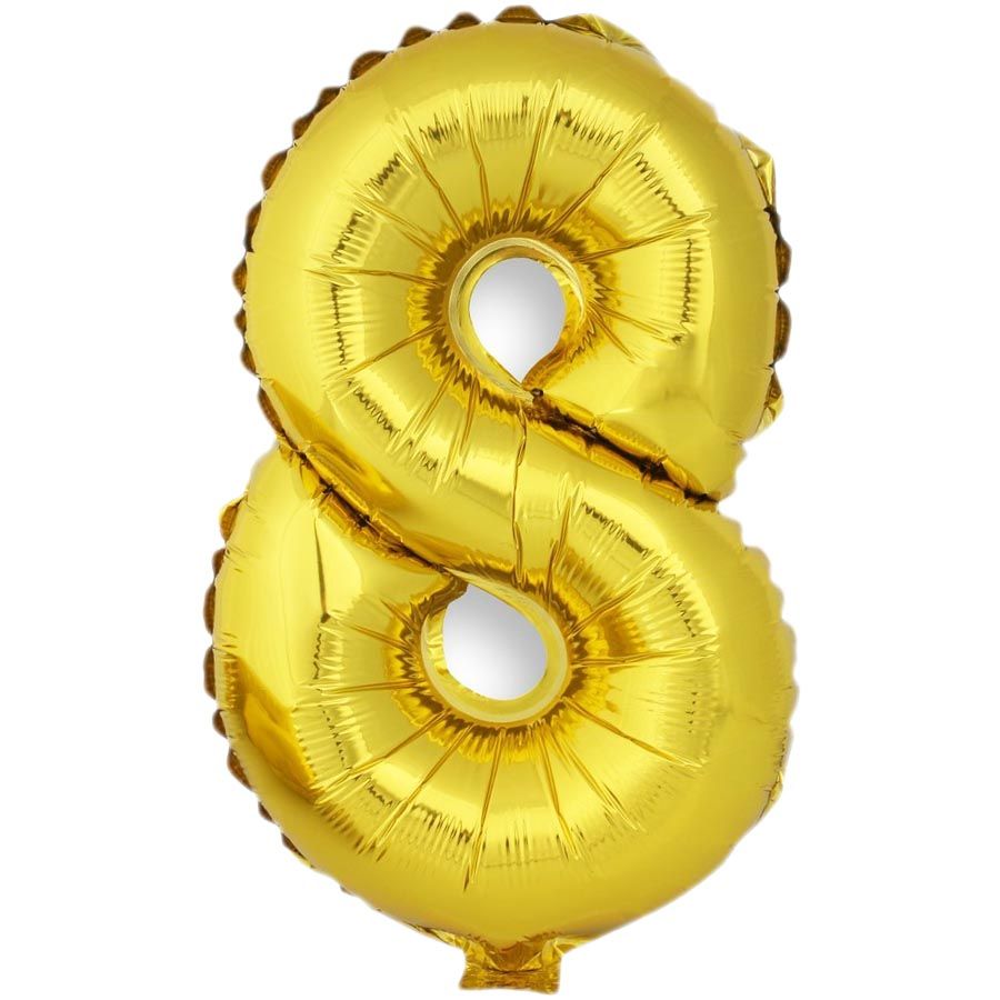 GLOBO DORADO 8 40CM