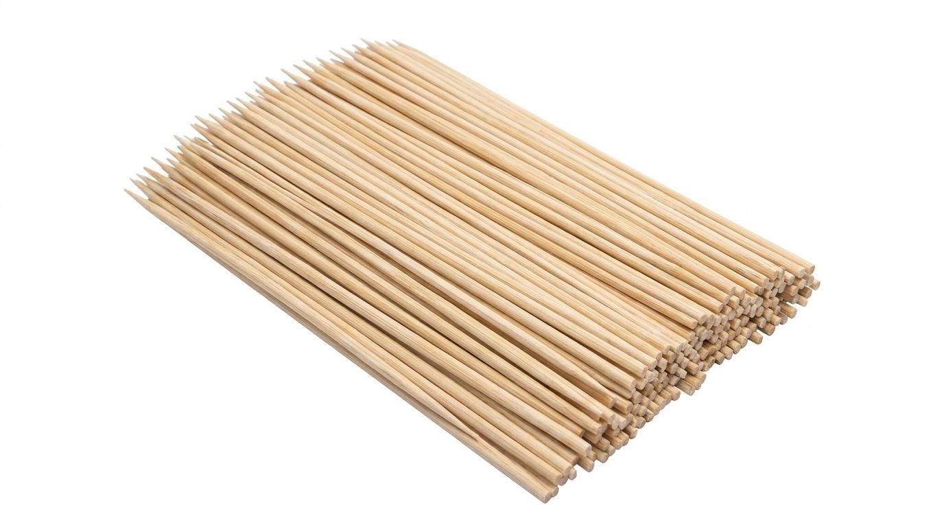 BROCHETAS 35 CM 50 UN