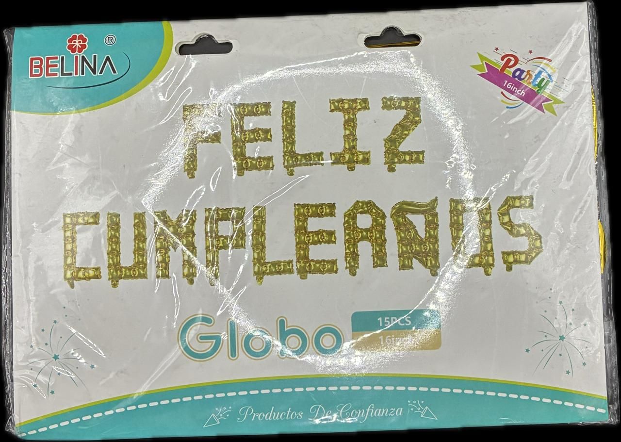 GLOBOS FELIZ CUMPLEAÑOS 50120