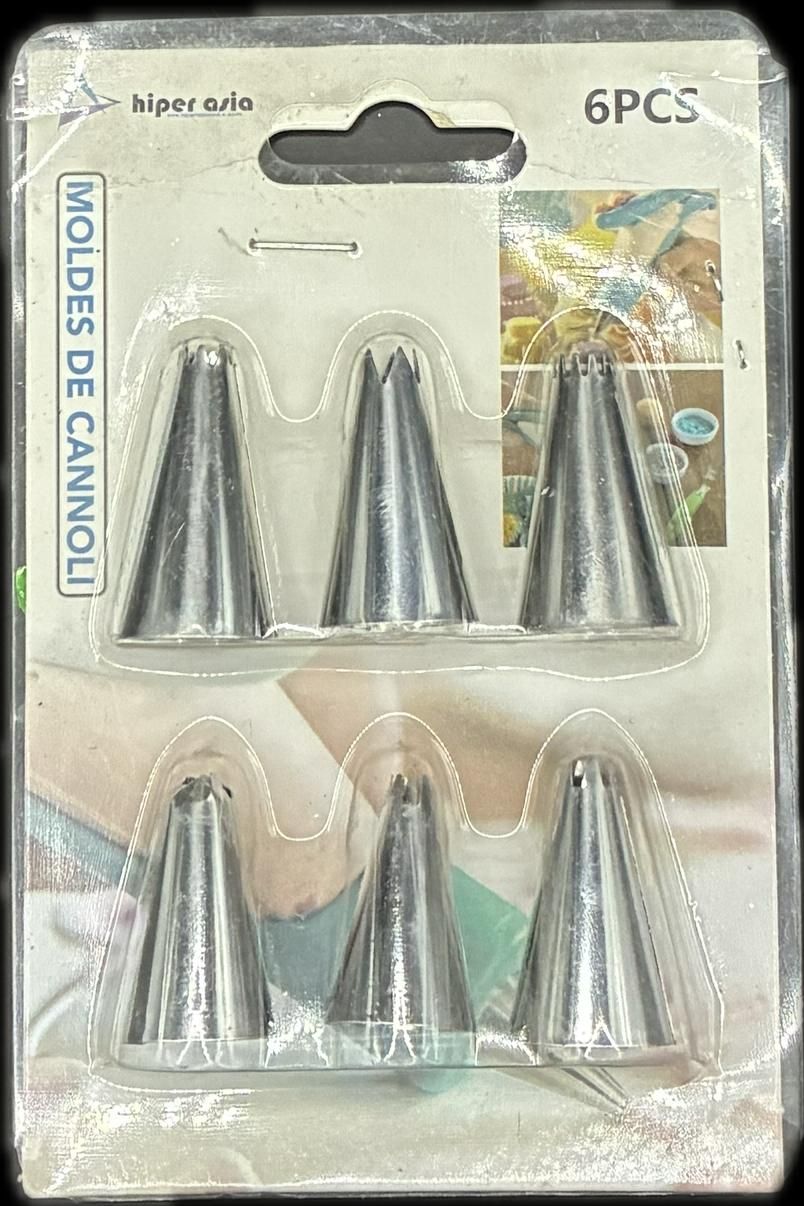 CASQUILLOS DE MANGA PASTELERA