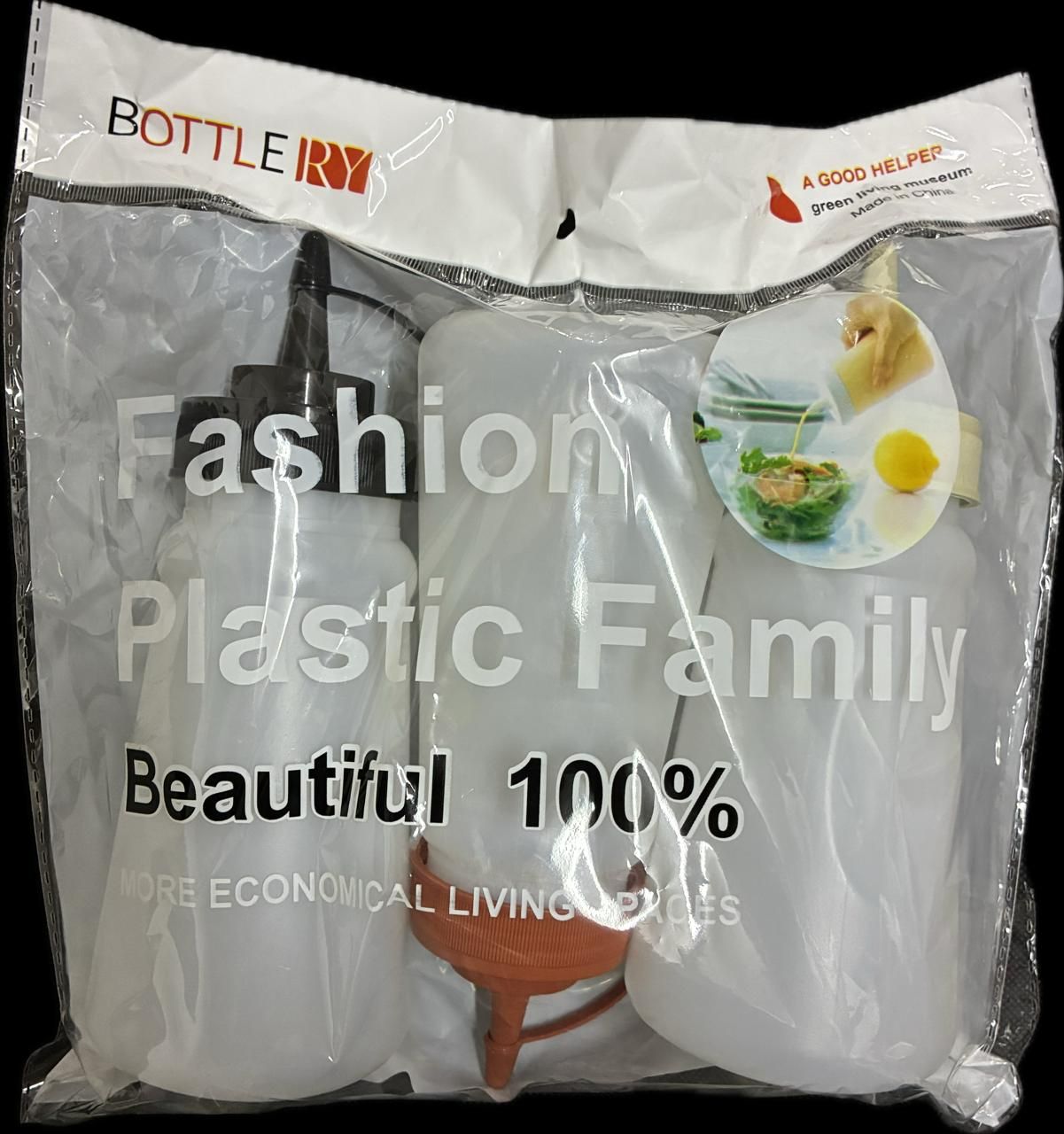 BOTELLAS PARA SALSAS 480CC