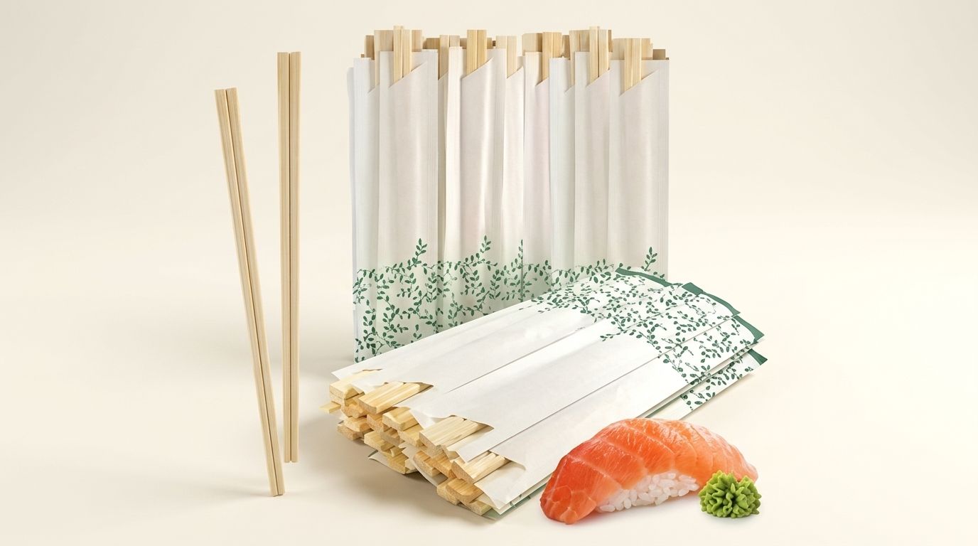 PALILLOS DE MADERA SUSHI 100 UN
