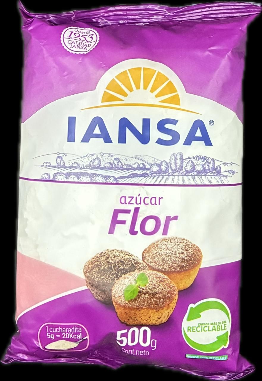 AZUCAR FLOR IANSA 500 GR