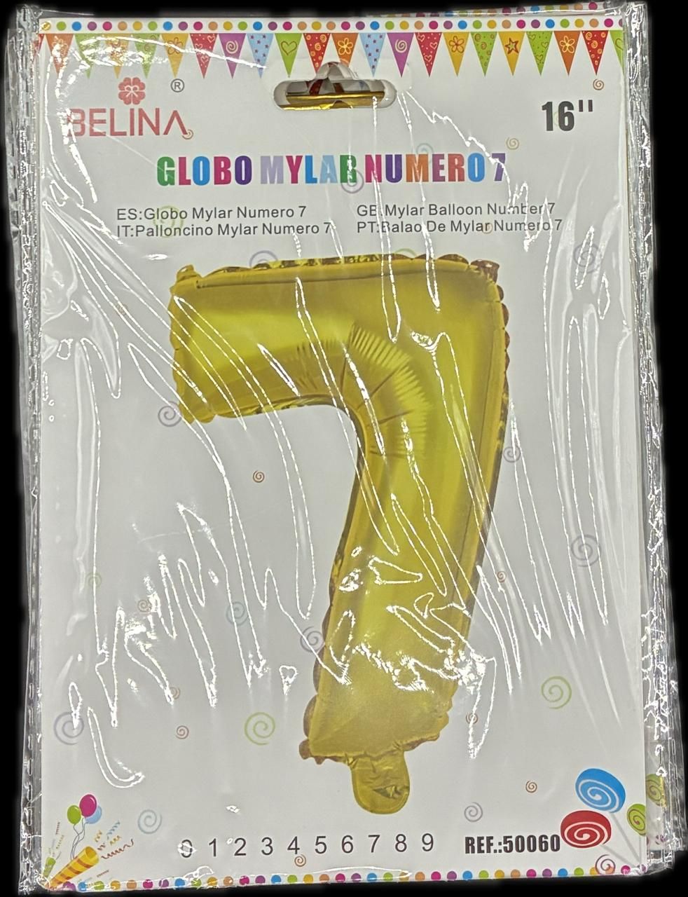 GLOBO DORADO 7 40CM